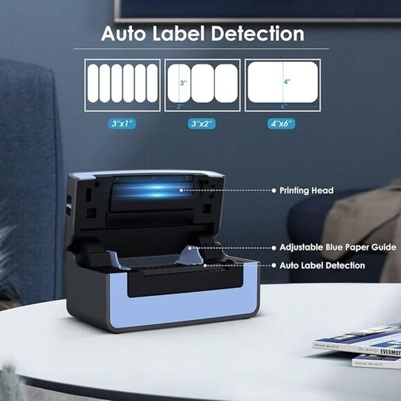 iDPRT Thermal SP410 Printer - Picture 2 of 2